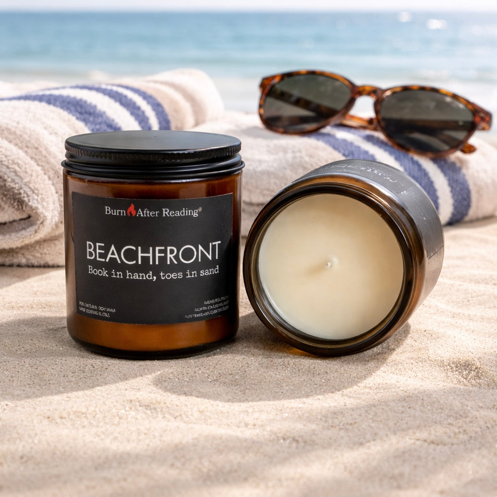 BEACHFRONT™ by Burn After Reading® Amber Jar Scented Candle