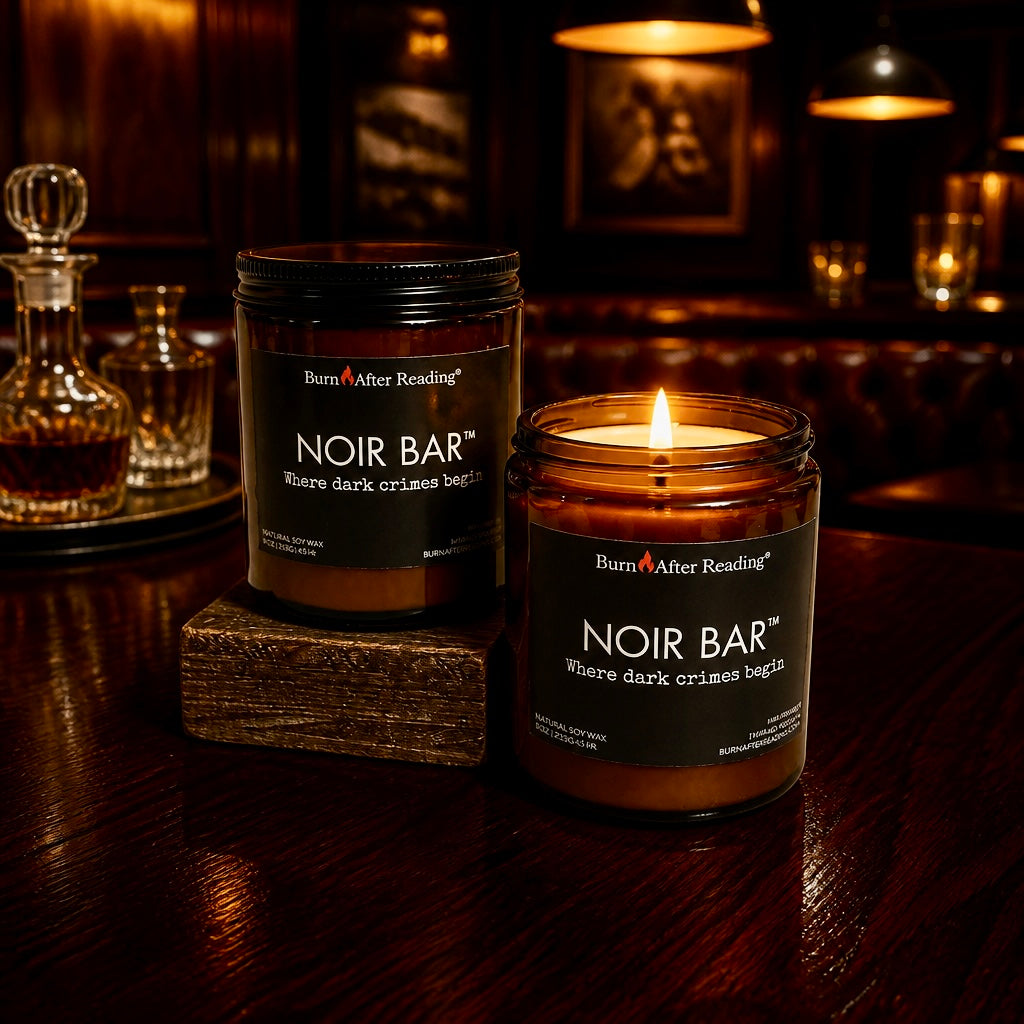 NOIR BAR™ by Burn After Reading® Amber Jar Scented Candle
