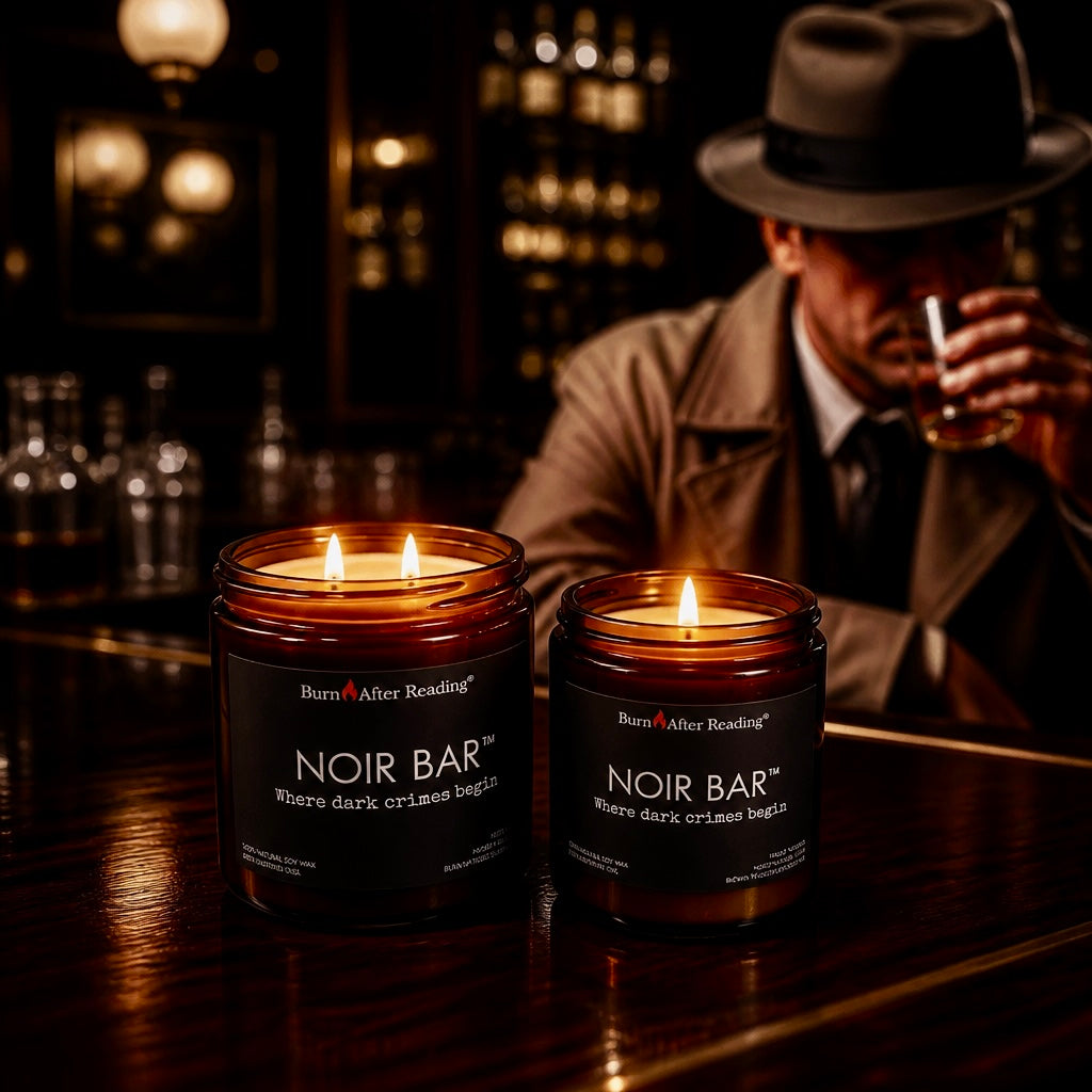 NOIR BAR™ by Burn After Reading® Amber Jar Scented Candle