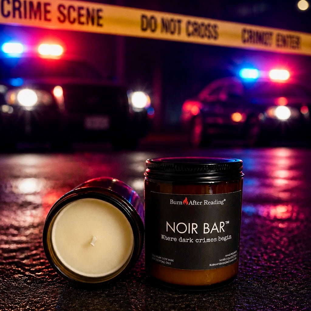 NOIR BAR™ by Burn After Reading® Amber Jar Scented Candle