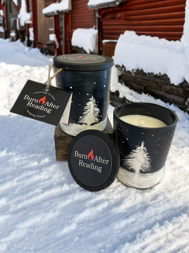 WINTER SCENE by Burn After Reading® Handcrafted Soy Wax Scented Candle